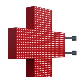 Панель-кронштейн с открытыми диодами